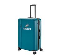travelite NFL Valigia Rigida Philadelphia Eagles Taglia L, valigia grande da viaggio con lucchetto TSA, trolley ABS con 4 doppie ruote, 51 x 76 x 30,5 cm, 4,4 kg, 103 L