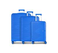 Travelite Pacific 4 ruote Set di valigie 3 pezzi blu