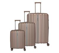 Travelite Paros 4 ruote Set di valigie 3 pezzi beige