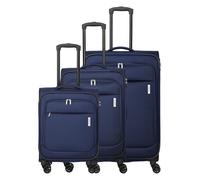 Travelite Priego 4 ruote Set di valigie 3 pezzi blu