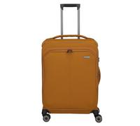 Travelite Priima 4 ruote Carrello della cabina M 68 cm con piega di espansione marrone