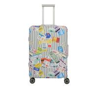 travelite pull-over Trolley Cover M Multi Color / Tickets