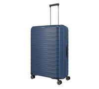 travelite Set di 3 custodie rigide a 4 ruote, dimensioni L/M/S, blu marino, Trolley Größe L (77 cm), Trolley rigido