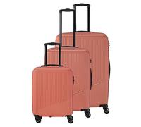 Travelite Bali 4 ruote Set di valigie 3 pezzi koralle (72340-88)