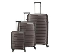 Travelite Set di valigie a 4 ruote Air Base 3 pezzi. marrone