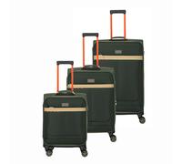 Travelite Color Craze 4 ruote Set di valigie 3 pezzi con piega di espansione oliva