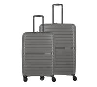 Travelite Trent - Trolley rigido con 4 ruote, set L/M, antracite., Trolley Set L/M, Set trolley rigido con 4 ruote