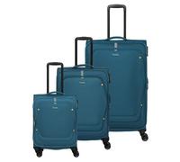 Travelite Umbria 4 ruote Set di valigie 3 pezzi con piega di espansione benzina