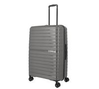 Travelite Valigetta rigida a 4 ruote, grande, 100 litri, serie TRIENT: trolley rigido con lucchetto a combinazione TSA, 76 cm, grigio., 76 cm, Trolley rigido con 4 ruote