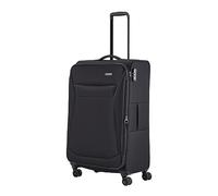 travelite valigia a 4 ruote misura L con lato morbido, serie di valigie CHIOS con piega ad espansione + protezione bordi, trolley in look senza tempo, 78 cm, 90 - 97 litri