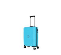 travelite valigia a guscio rigido, 4 ruote, ORBITA, trolley con guscio infrangibile e pratico divisorio interno, chiusura TSA, 55 cm, 37 litri