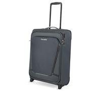 Travelite Bagaglio a mano con 2 ruote per Condor + Ryanair, lucchetto a combinazione integrato, trolley jetpack: super leggero con funzione di aggancio, 55 x 40 x 20 cm, 41 l, 1,7 kg, antracite