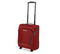Travelite Bagaglio a mano con 2 ruote per EasyJet, Vueling + Wizz, lucchetto a combinazione integrato, trolley da bordo con funzione di aggancio, 40 x 30 x 20 cm, 21 l, 1,7 kg, Colore: rosso
