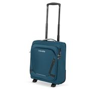 travelite valigia a mano con 2 rotelle per EasyJet, Vueling + Wizz, serratura a combinazione integrata, trolley da cabina compatto con funzione di aggancio, 40x30x20 cm, 21 l, 1,7 kg