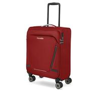 travelite valigia a mano con 4 rotelle per Condor + Ryanair, serratura a combinazione integrata, trolley morbido superleggero con funzione di aggancio, 55x40x20 cm, 37 l, 1,9 kg