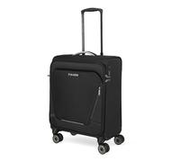 travelite valigia a mano con 4 rotelle per Lufthansa, Austrian + Swiss, serratura a combinazione integrata, trolley da cabina compatto con funzione di aggancio, 55x40x23 cm, 41 l, 2,5 kg