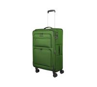 Travelite Valigia CUBIS taglia M 72 cm 78-88 LT trolley con lucchetto TSA | Valigia morbida con 4 ruote doppie e piega di espansione per 1-2 settimane, molto capiente, 2,8 kg, 72 x 41 x 27-31 cm
