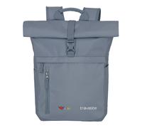travelite zaino Basic Aida Rollup Backpack Smoky Blue