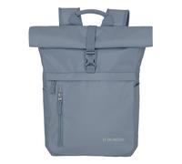 travelite zaino Basic Rollup Backpack Smoky Blue