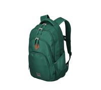 Travelite Zaino per computer portatile 15,6 pollici, BASICS, Daypack, multiuso, 45 cm, 22 litri, legno di pino verde, Laptop Rucksack 45 cm, Zaino con scomparto per laptop