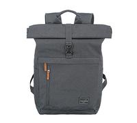 travelite zaino per il bagaglio a mano, zaino per laptop da 15,6 pollici, BASICS, zaino da viaggio con funzione roll-top, 60 cm, 35 litri