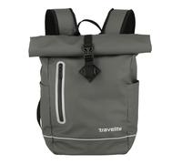 travelite Zaino rolltop impermeabile, zaino da bicicletta, zaino per il tempo libero con chiusura rolltop e catarifrangenti, BASICS, 48 cm, 19 L