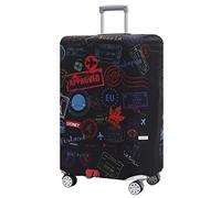 Travelkin - Copertura per valigia lavabile, antigraffio, adatta a bagagli da 45,7 a 81,3 cm