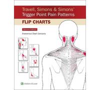 Travell, Simons & Simons’ Trigger Point Pain Patterns Flip Charts (Anello, filo)