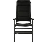 Travellife barletta sedia da campeggio comfort pieghevole xl nero