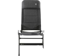 Travellife lago comfort sedia da campeggio pieghevole grigio tempesta