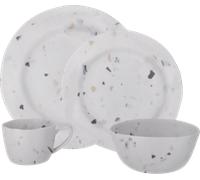 Travellife soria set di stoviglie in melamina 16 pezzi terrazzo