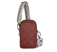 Travelon Anti-Theft Boho 2 Compartment Phone Crossbody, Borsa a Tracolla Unisex-Adulto, Paprika, Taglia Unica