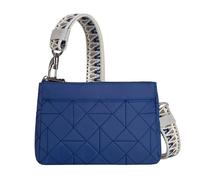 Travelon Anti-Theft Boho Clutch Crossbody, Borsa a Tracolla Unisex-Adulto, Blu lussureggiante, 8.75" x 7" x 2"