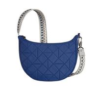 Travelon Anti-Theft Boho Crescent Crossbody, Borsa a Tracolla Unisex-Adulto, Blu lussureggiante