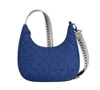 Travelon Anti-Theft Boho Slouchy Crossbody, Borsa a Tracolla Unisex-Adulto, Blu lussureggiante