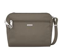 Travelon Classic Convertible Crossbody & Waist Pack, Tracolla Donna, Noce Moscata, 8 x 7 x 2