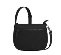 Travelon Anti-Theft Metro Saddle Crossbody, Borsa a Tracolla Unisex-Adulto, Nero, Taglia Unica