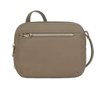 Travelon Anti-Theft Tailored E/w Organizer, Borsetta da Viaggio Donna, Sable, 9.5 x 7.5 x 2.5