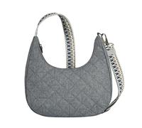 Travelon Borsa a tracolla morbida Boho antifurto, erica grigia, Taglia unica, Borsa a tracolla antifurto Boho Slouchy