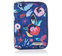 Travelon Portafoglio con cerniera per passaporto con blocco RFID, multicolore (Mod Floreale), 4,5" W x 6" H x 0,75" D, Portafoglio con cerniera per passaporto con blocco RFID