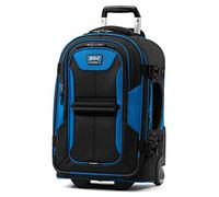 Travelpro Bold Bagaglio da 55,9 cm espandibile, con ruote, Blu/nero., Checked-Large 28-Inch