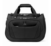 Travelpro Maxlite 5 Borsa da viaggio leggera morbida sotto il sedile, borsa da weekend per la notte, bagaglio a mano, per uomo e donna, nera, 28x46x21cm