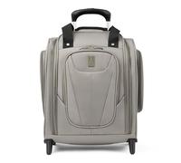 Travelpro Maxlite 5 bagaglio a mano Sotto il Sedile con 2 Ruote e Scomparto per Laptop - Trolley Morbido con Tasca Impermeabile Rimovibile e Appendiibile - Valigia a Ruote Champagne - 39x34x21 cm