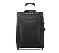 Travelpro Maxlite 5 Softside Espandibile Verticale Bagaglio a Mano con 2 Ruote, Valigia Leggera, Uomo e Donna, Nero, Bagaglio a Mano, 56x41x20 cm