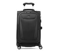 Travelpro Maxlite 5 Bagaglio a mano espandibile con lato morbido con 4 ruote girevoli, valigia leggera, uomo e donna, nero, bagaglio a mano compatto 56x36x23 cm