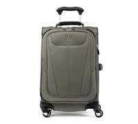 Travelpro Maxlite 5 Valigia Bagaglio a mano espandibile con lato morbido con 4 ruote girevoli, valigia leggera, uomo e donna, verde ardesia, bagaglio a mano compatto,55x35x23 cm
