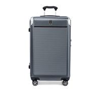 Travelpro Platinum Elite Bagaglio da stiva espandibile con lato rigido, 8 ruote girevoli, lucchetto TSA, valigia rigida in policarbonato, grigio vintage, grande a quadri, 77x46x35 cm
