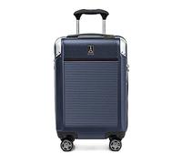 Travelpro Platinum Elite Hardside Expandable Carry on Luggage, 8 Wheel Spinner, TSA Lock, Hard Shell Polycarbonate Suitcase, True Navy Blue, Compact Carry on 20-Inch
