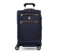 Travelpro Platinum Elite Softside - Trolley espandibile con ruote girevoli, Vera marina., Carry-On 21-Inch, Platinum Elite Softside - Trolley espandibile con ruote girevoli