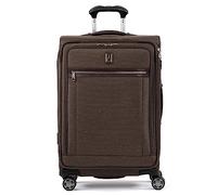 Travelpro Bagagli Platinum Elite 63,5 cm espandibile Spinner Valigia w/Suiter, Espresso ricco, Taglia unica, Platinum Elite - Valigia espandibile, 63,5 cm
